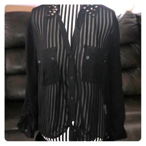 Woman Long Sleeves Casual Blouses